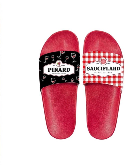 Claquettes - Pinard - Sauciflard - Kiabi Claquettes - Pinard - Sauciflard - Kiabi