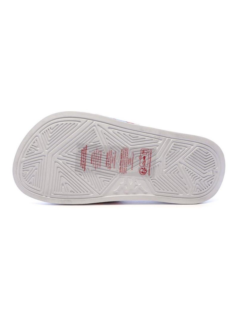 Claquettes  à fleurs Fille Kappa Logo Sarty 2 Blanc - Kiabi