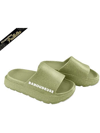 Claquettes à Paillettes - Baroudeuse