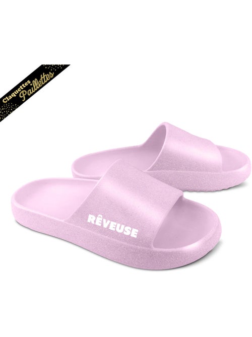 Claquettes à Paillettes - Enfant - Rêveuse - Kiabi