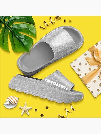 Claquettes à Paillettes - Insolente