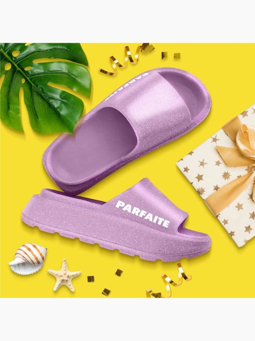Claquettes à Paillettes - Parfaite - Kiabi Claquettes à Paillettes - Parfaite - Kiabi