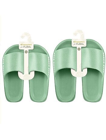 Claquettes à Paillettes - Sale Gosse