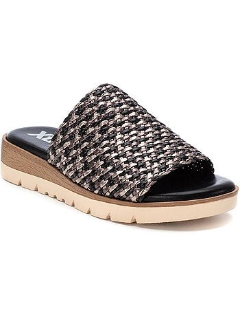 Claquettes Argent Femme XTI 143881