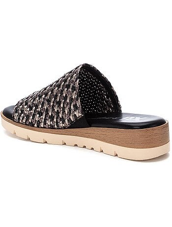 Claquettes Argent Femme XTI 143881