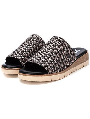 Claquettes Argent Femme XTI 143881