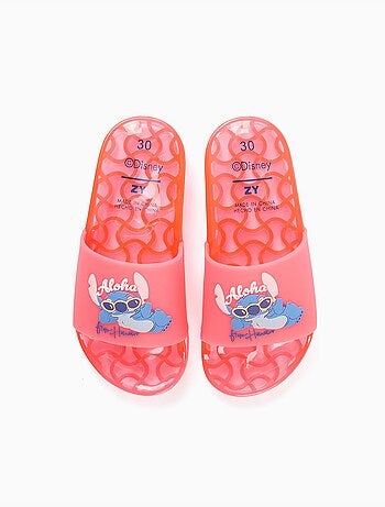 Claquettes avec imprimé Stitch