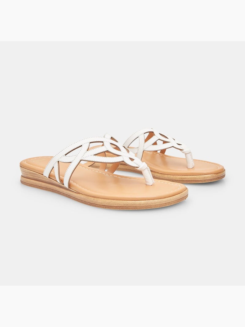 Claquettes Bata Blanc - Kiabi