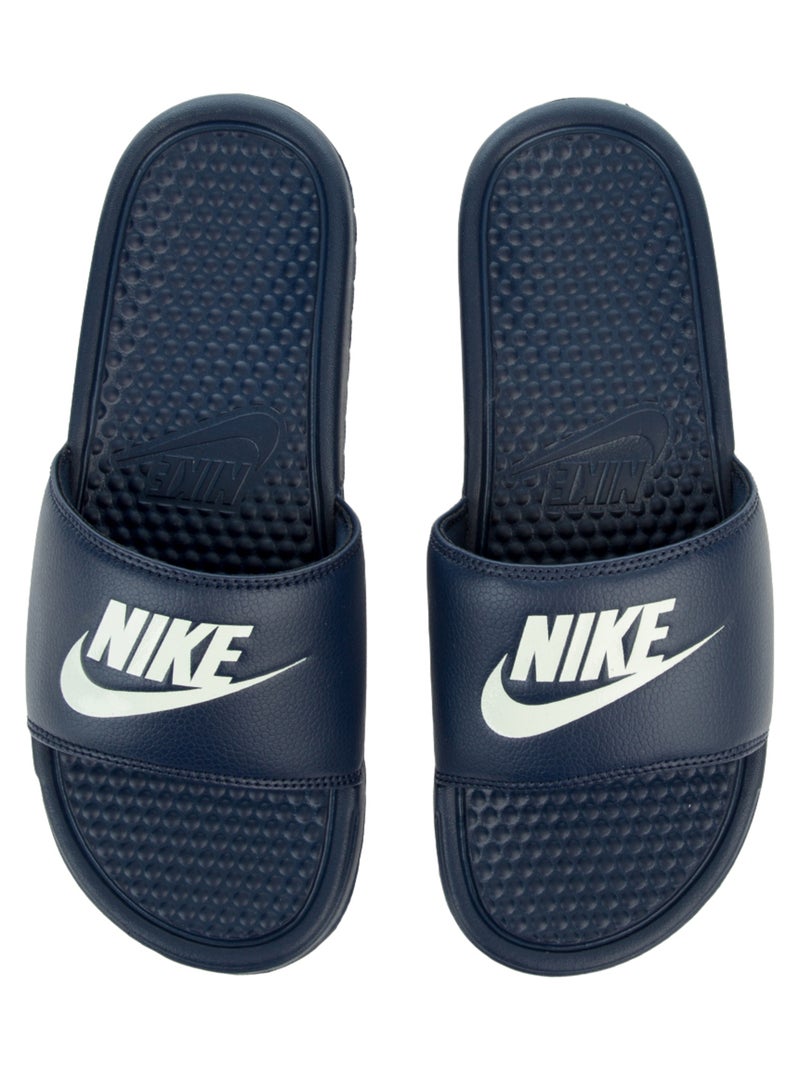 Claquettes benassi jdi - nike Bleu marine - Kiabi