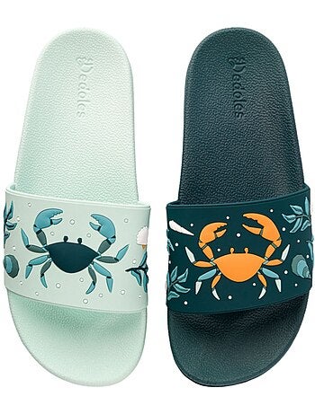 Claquettes Crabes de Mer