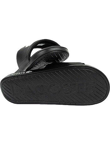 Claquettes croco dualiste - lacoste