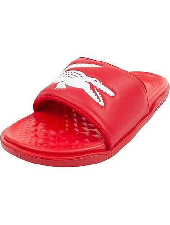 Claquettes croco dualiste - lacoste