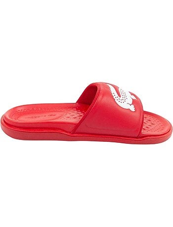 Claquettes croco dualiste - lacoste