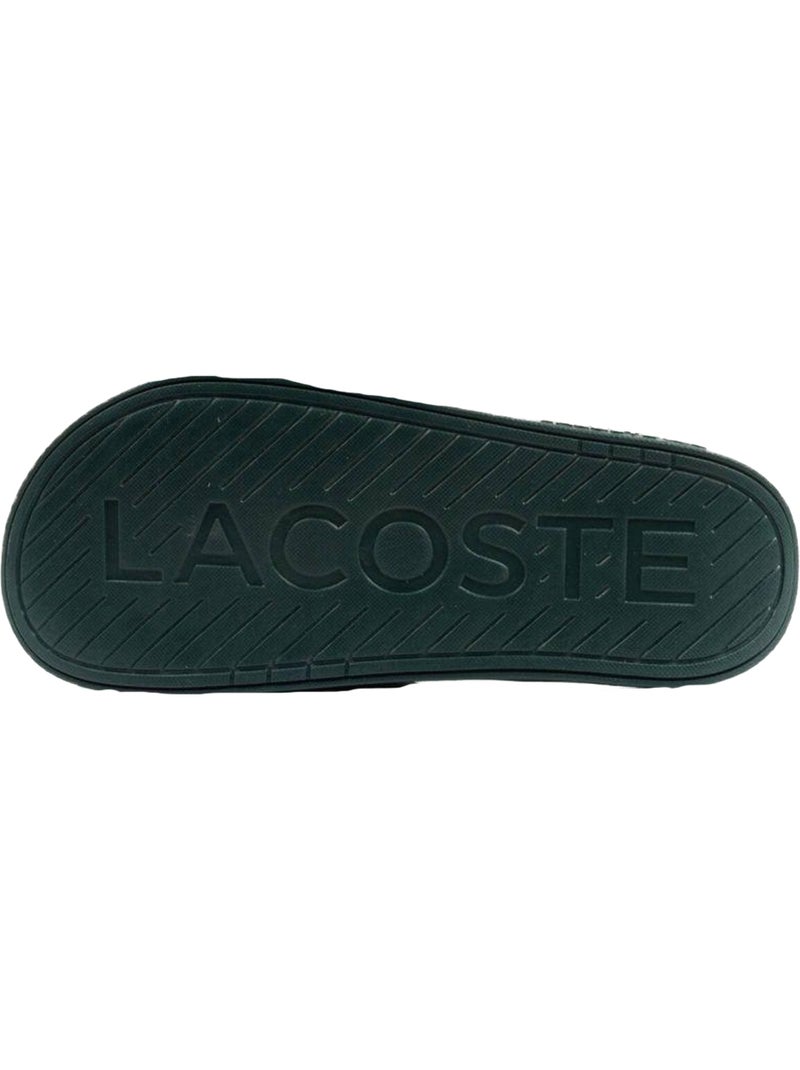 Claquettes croco dualiste - lacoste Vert - Kiabi