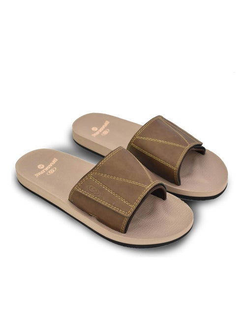 Claquettes de piscine  Brasileras pour homme semelle en gomme - Kiabi