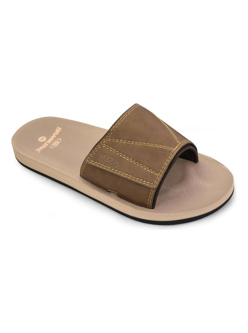 Claquettes de piscine  Brasileras pour homme semelle en gomme - Kiabi