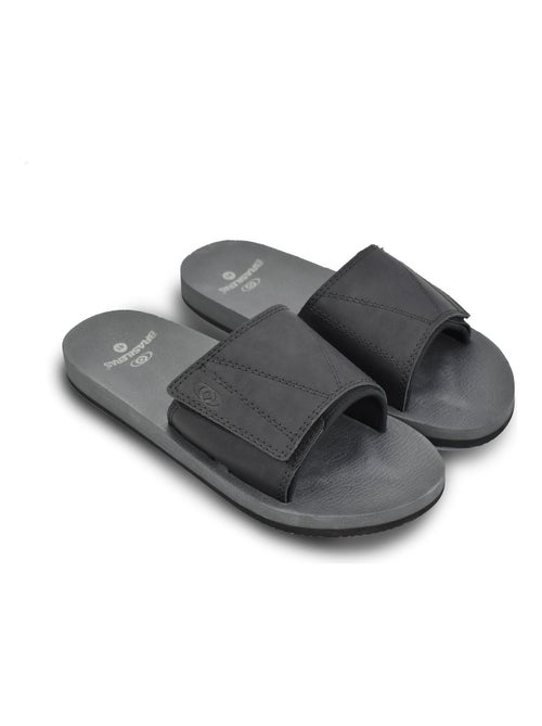 Claquettes de piscine  Brasileras pour hommes semelles en gomme - Kiabi