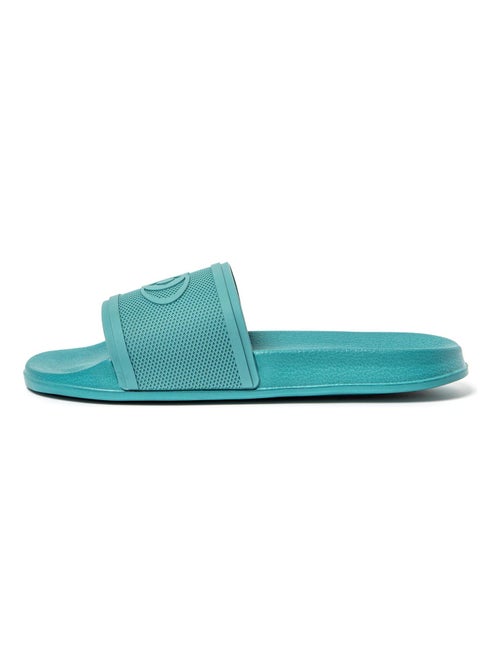 Claquettes de piscine Brasileras unisexes à semelle en gomme - Kiabi