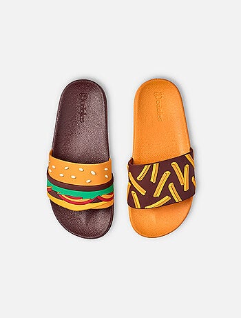 Claquettes Dedoles Burger Frites
