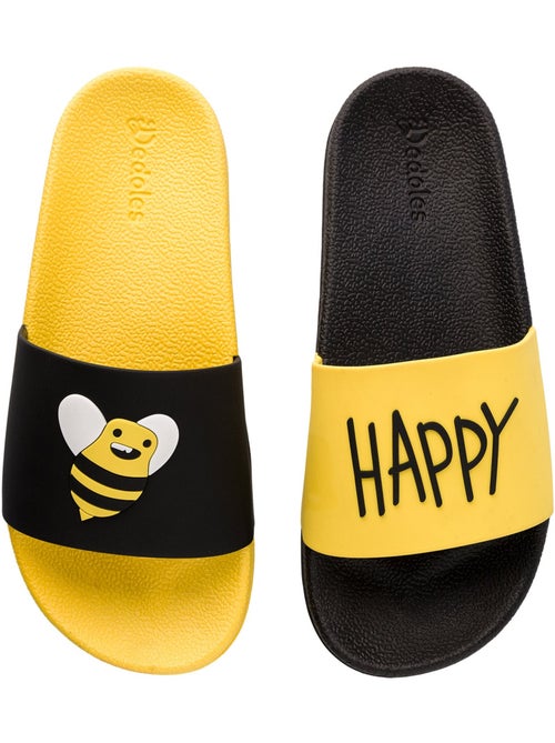 Claquettes Enfants Bee Happy - Kiabi Claquettes Enfants Bee Happy - Kiabi