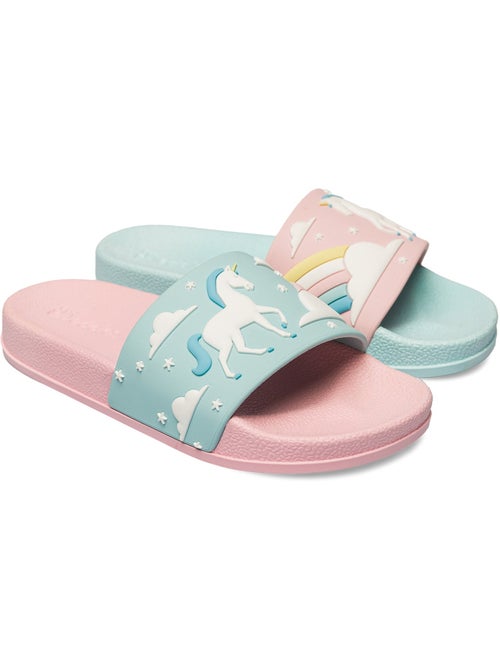 Claquettes Enfants Licornes & Arc-en-ciel - Kiabi Claquettes Enfants Licornes & Arc-en-ciel - Kiabi