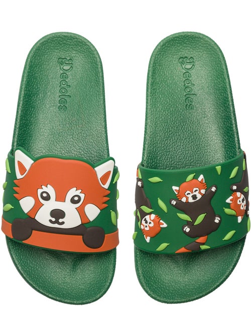 Claquettes Enfants Panda Roux - Kiabi Claquettes Enfants Panda Roux - Kiabi