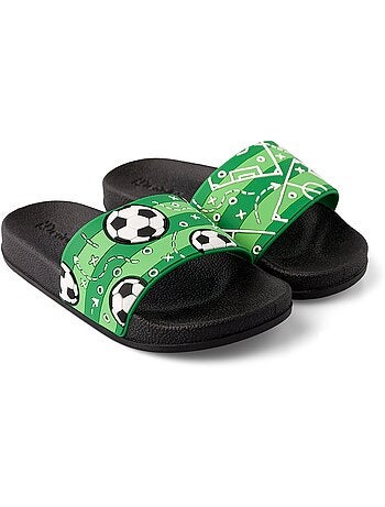Claquettes Enfants Terrain De Football