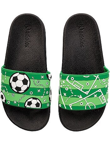 Claquettes Enfants Terrain De Football