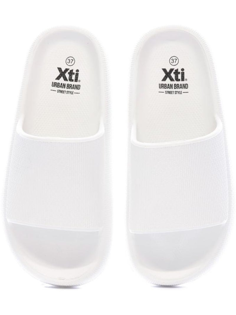 Claquettes Femme Blanc - Kiabi