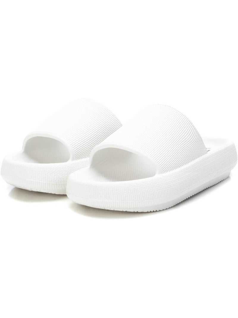 Claquettes Femme Blanc - Kiabi