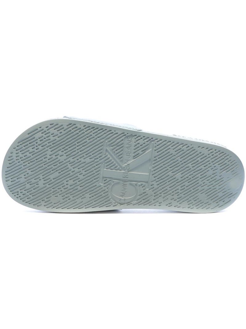 Claquettes Femme Calvin Klein Jeans Bleu - Kiabi