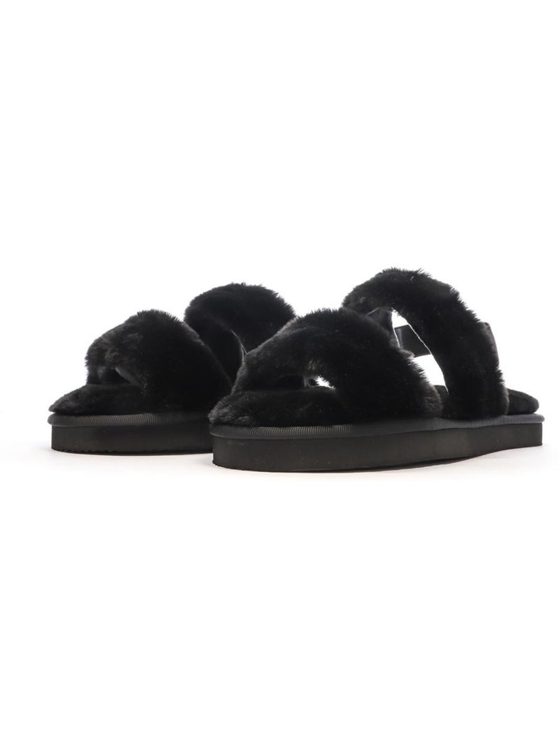 Claquettes Femme Calvin Klein Jeans Home Noir - Kiabi