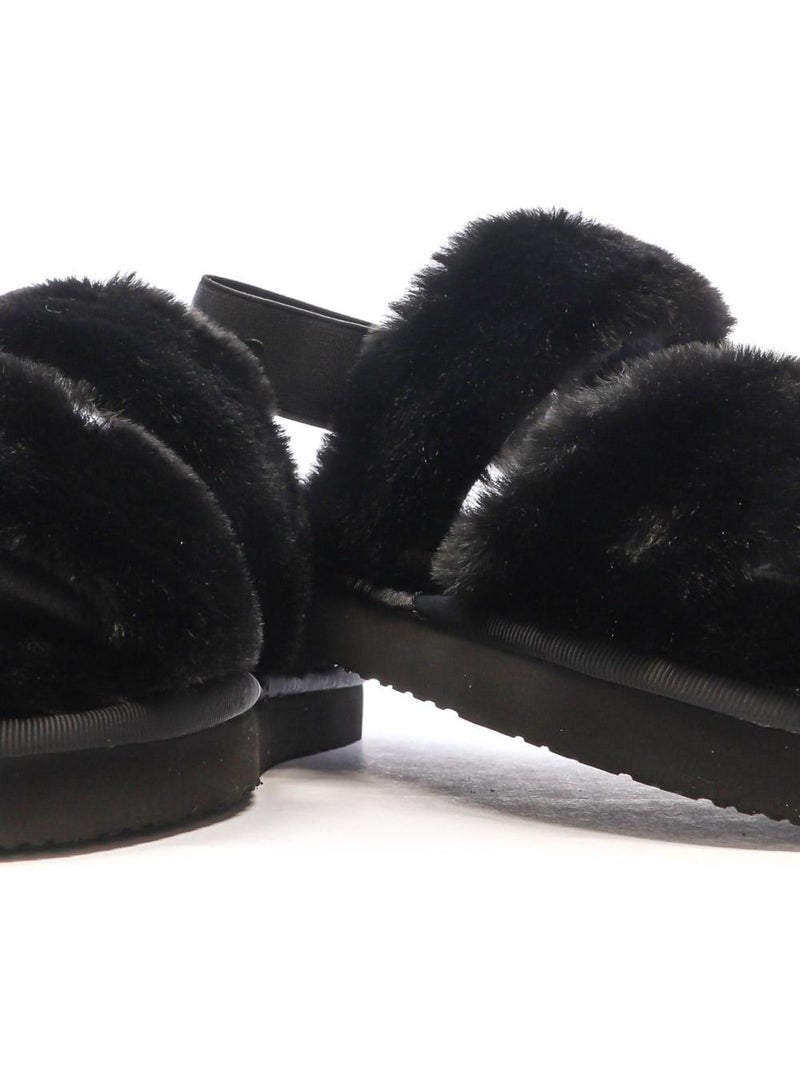 Claquettes Femme Calvin Klein Jeans Home Noir - Kiabi