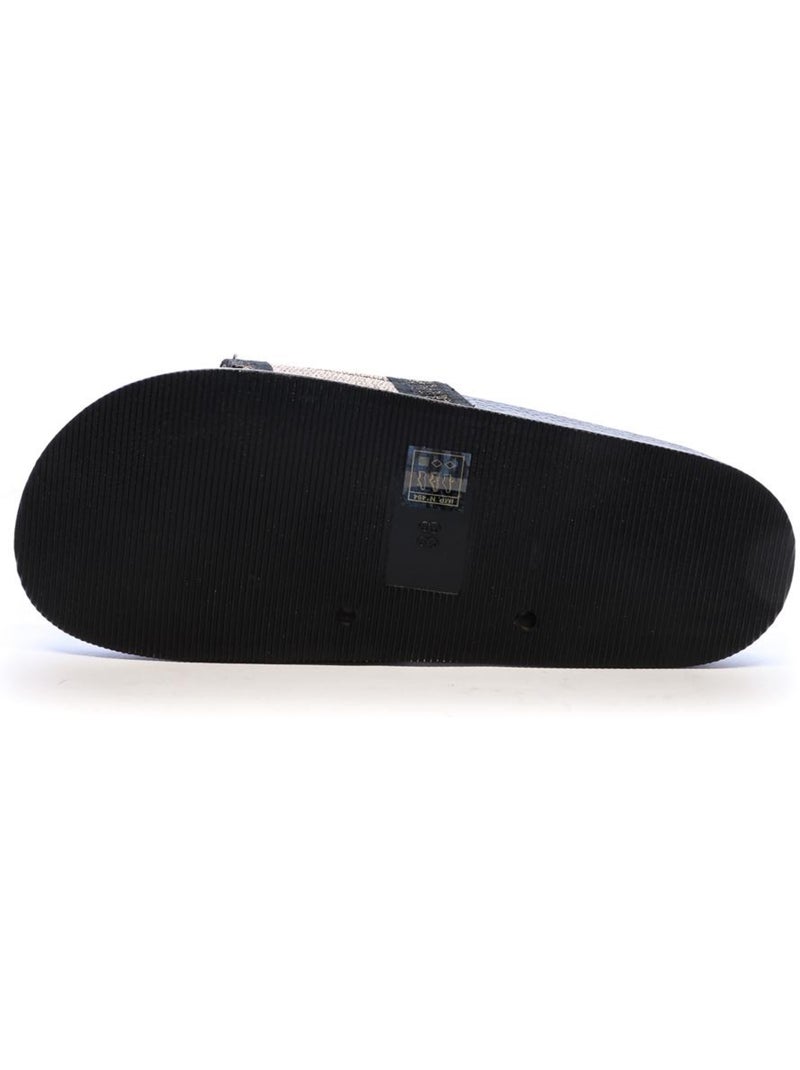 Claquettes femme kaporal Noir - Kiabi
