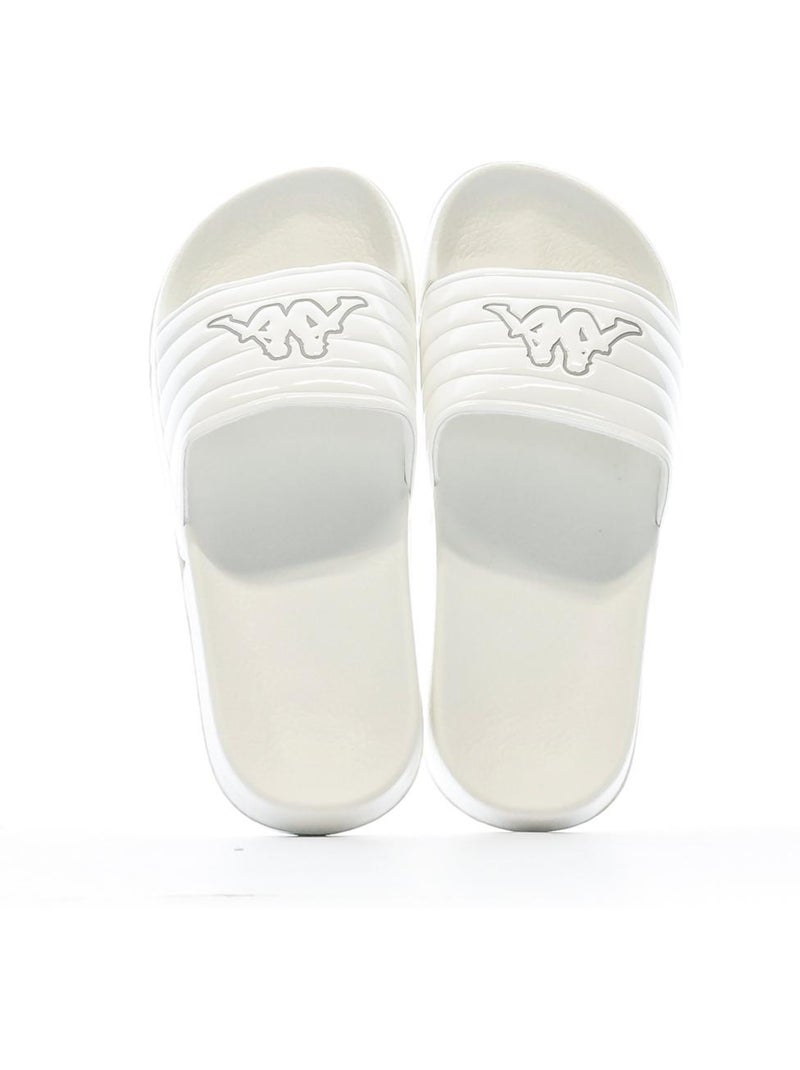 Claquettes Femme Kappa Blanc - Kiabi