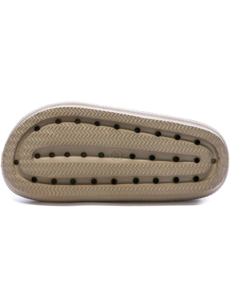 Claquettes Femme Marron cappuccino - Kiabi