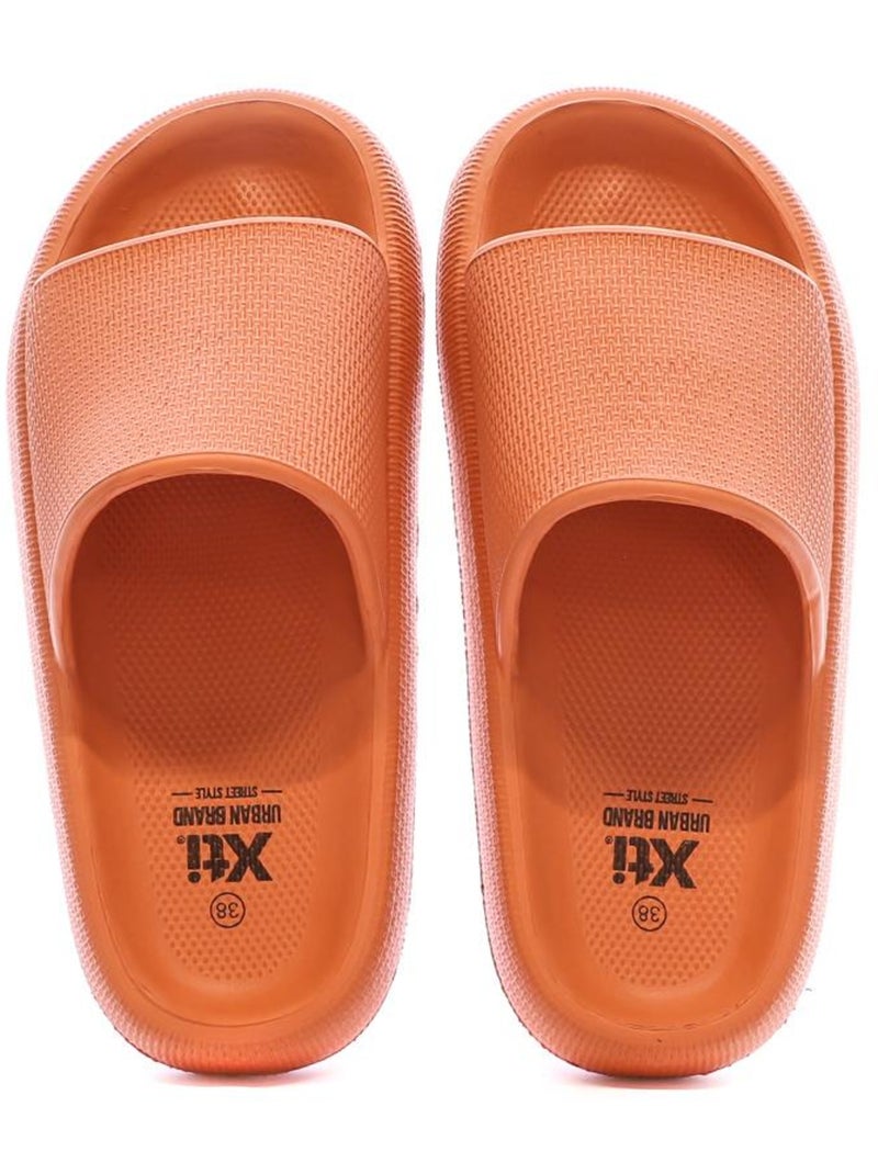 Claquettes Femme Orange - Kiabi