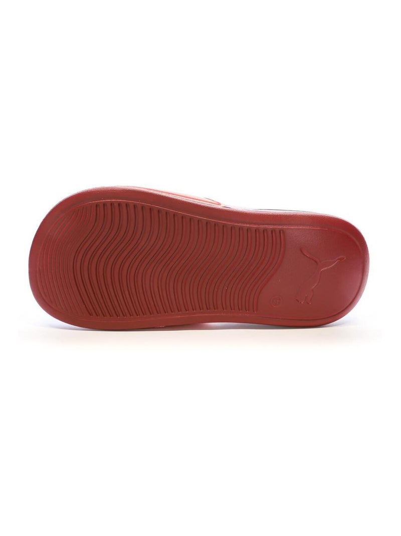 Claquettes Femme Puma Rouge - Kiabi