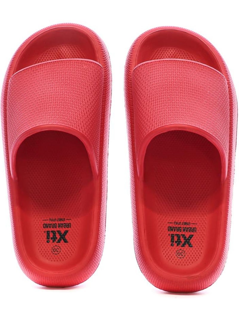 Claquettes Femme Rouge - Kiabi