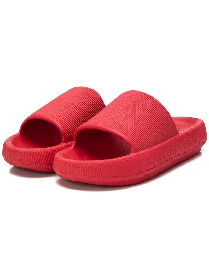 Claquettes Femme Rouge - Kiabi