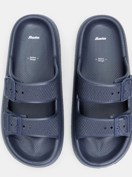 Claquettes flatform avec sangles BATA - Kiabi