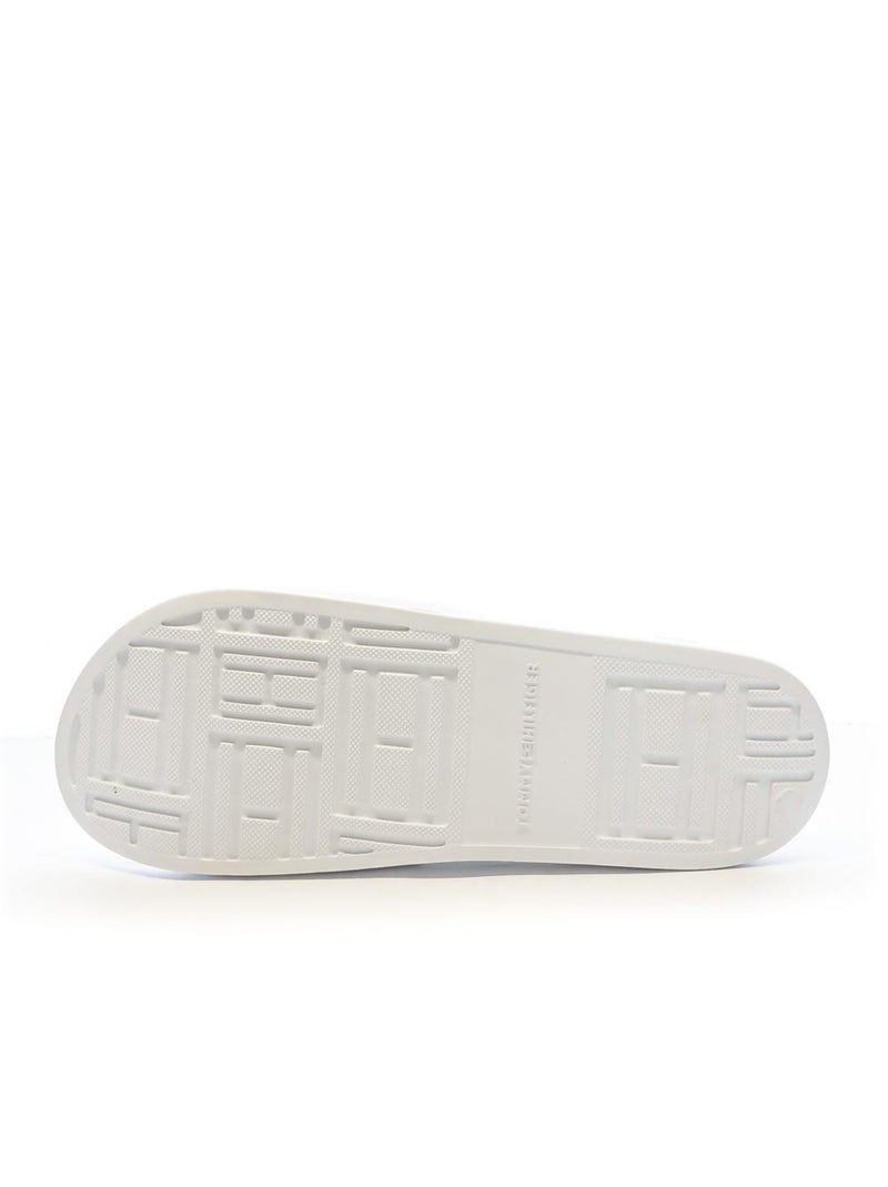 Claquettes he Homme Tommy Hilfiger Hilfiger 85 Pool Blanc - Kiabi
