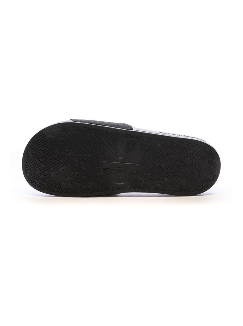 Claquettes Homme Calvin Klein Jeans Noir - Kiabi