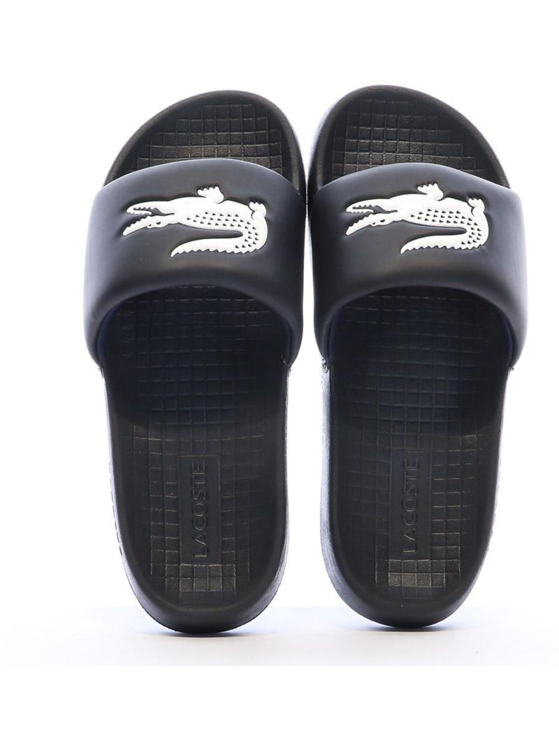 Claquettes Homme Lacoste Noir - Kiabi