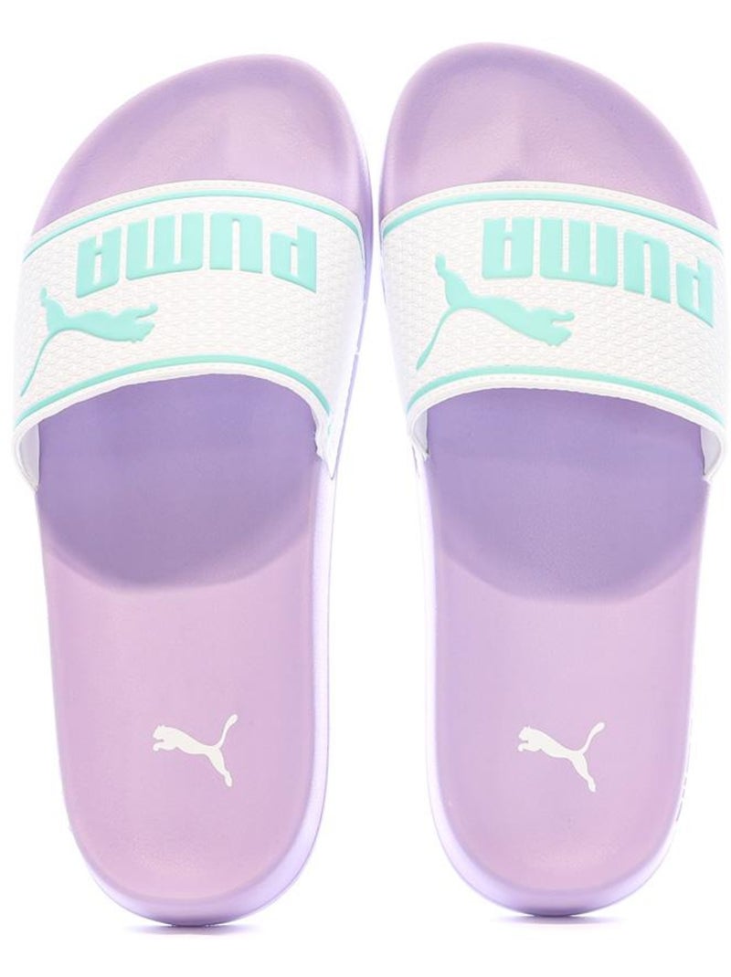 Claquettes Homme Puma -01 Violet - Kiabi