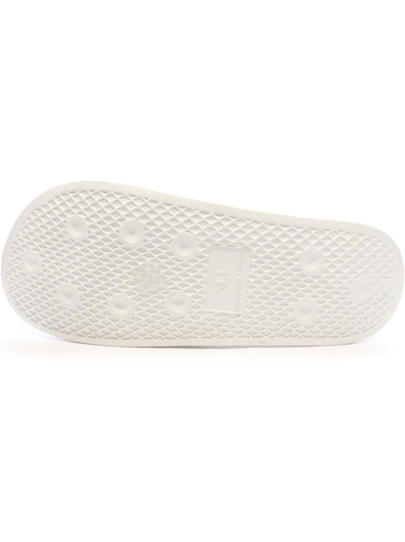 Claquettes Homme Teddy Smith Blanc - Kiabi