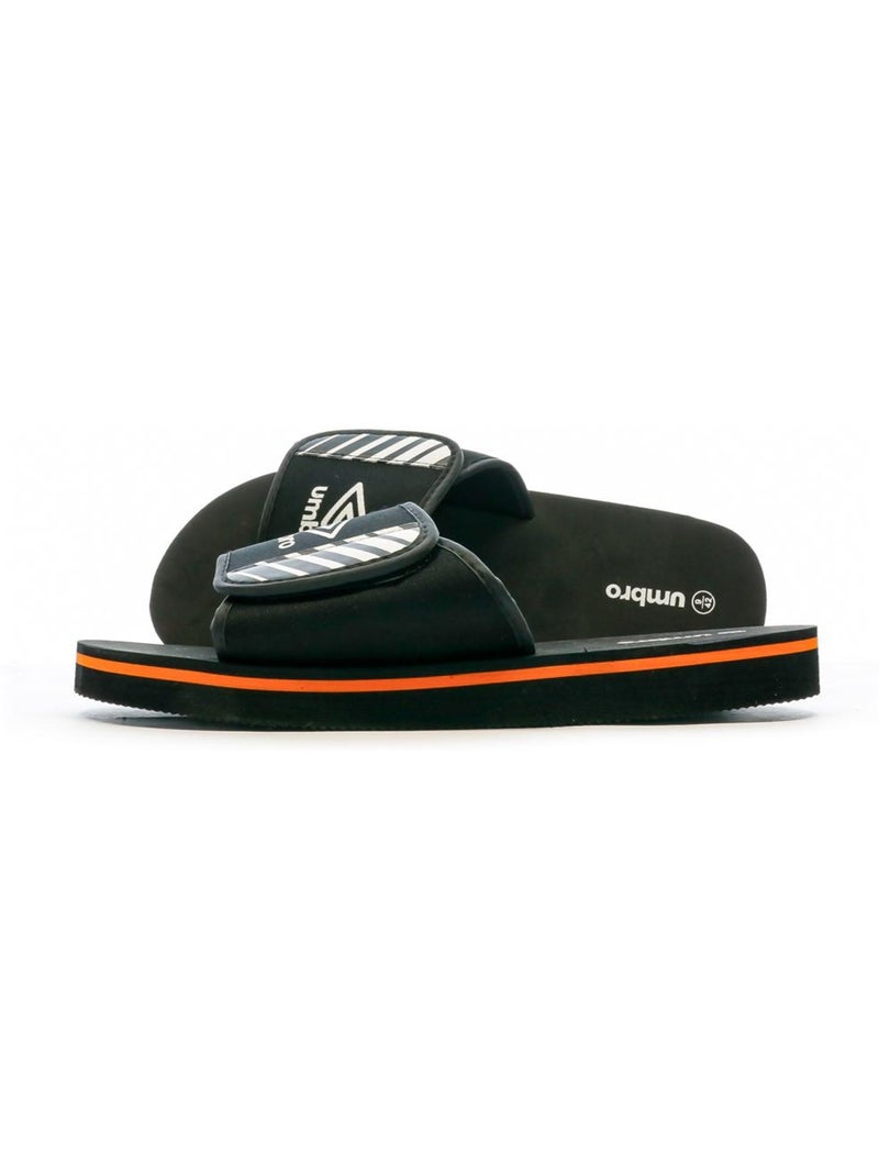 Umbro Claquettes Marine Homme Raven - Sandales Été Confortables à Enfiler