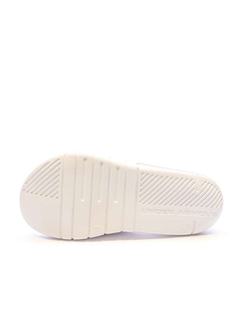Claquettes  Homme Under Armour Core Blanc - Kiabi