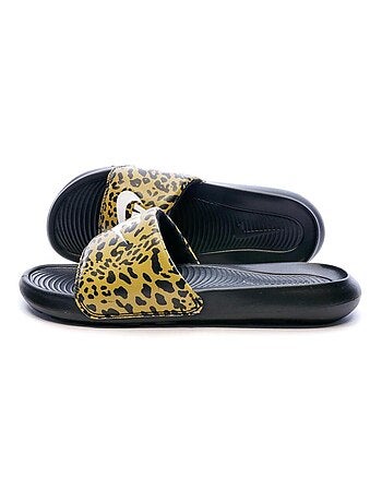 Claquettes Léopard Femme Nike Victori One