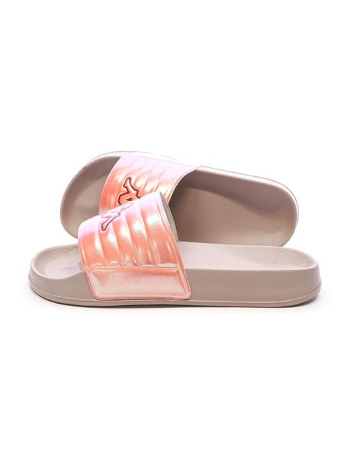 Claquettes Mauve   Fille Kappa Logo Searl - Kiabi